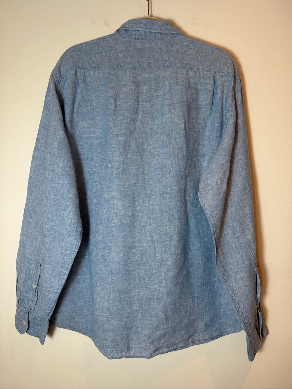 J.Crew Factory Men’s 100% Linen Button-Down Shirt Size XL - Picture 4 of 12